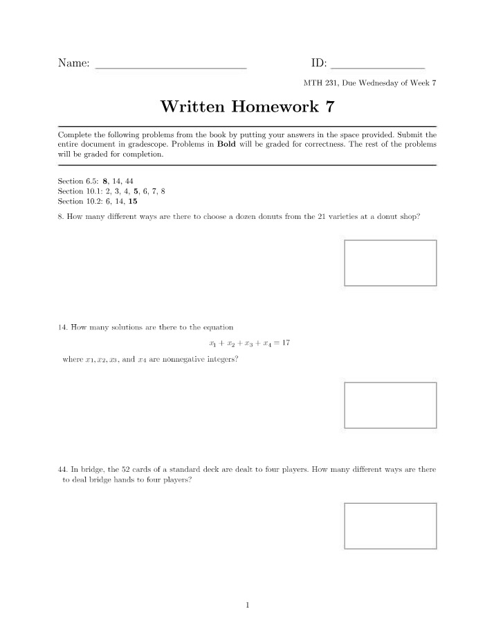 Written Homework 7 Part A