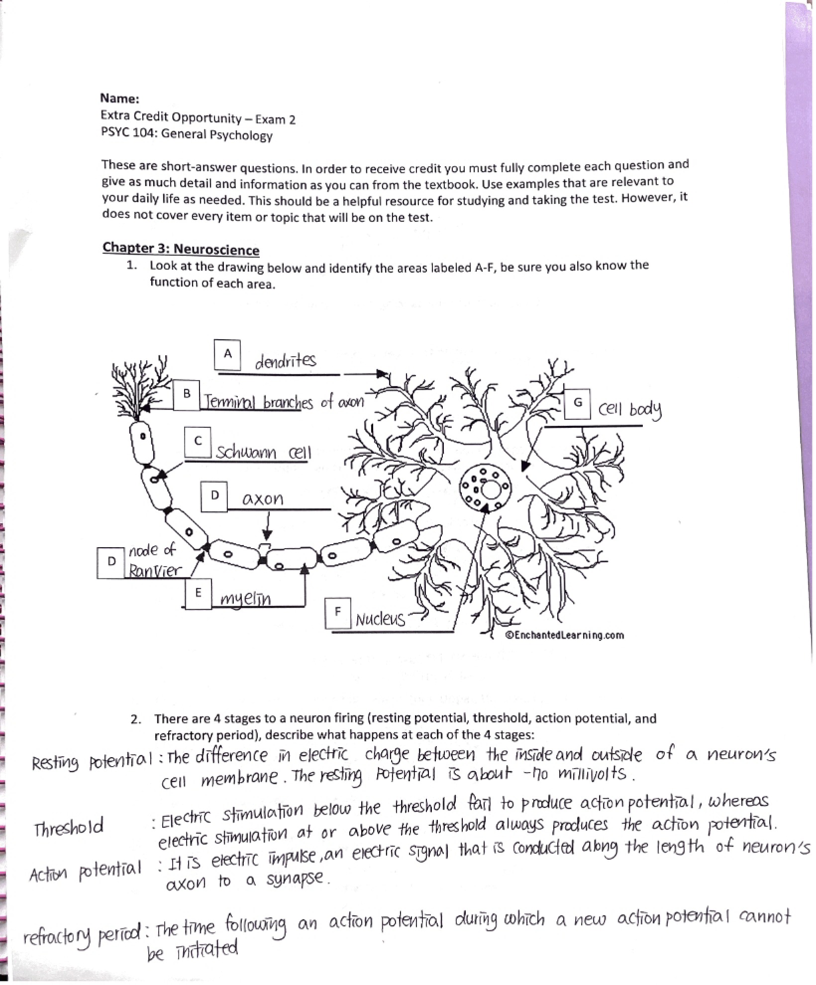 Guide for Exam Two