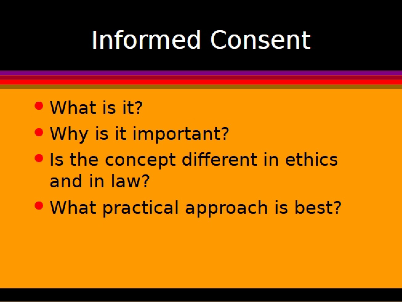 Consent Informed