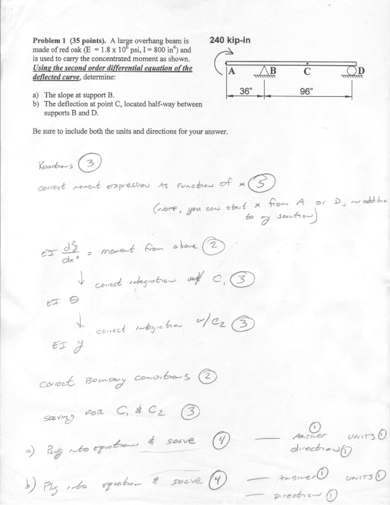 Solutions for the Fourth Test