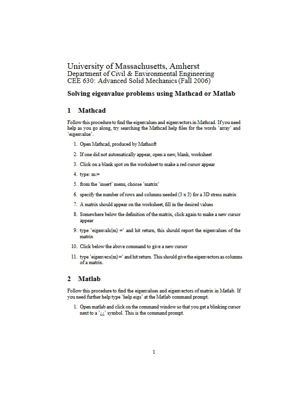 Concepts in Advanced Solid Mechanics