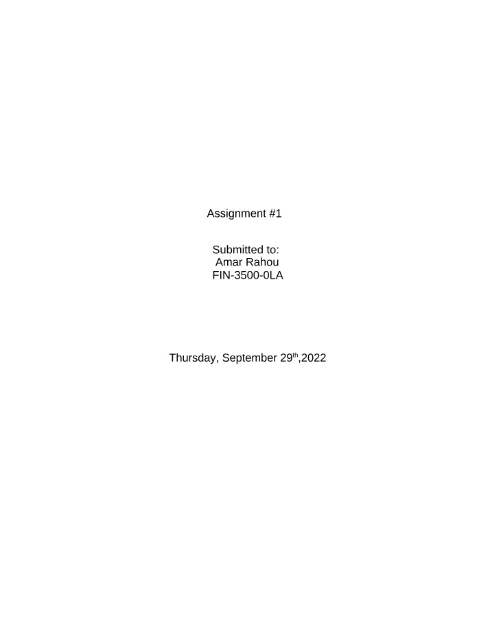 Weighted Average Cost of Capital (WACC) Calculation
