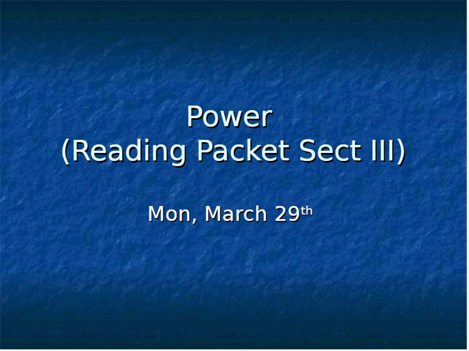 Statistical Power