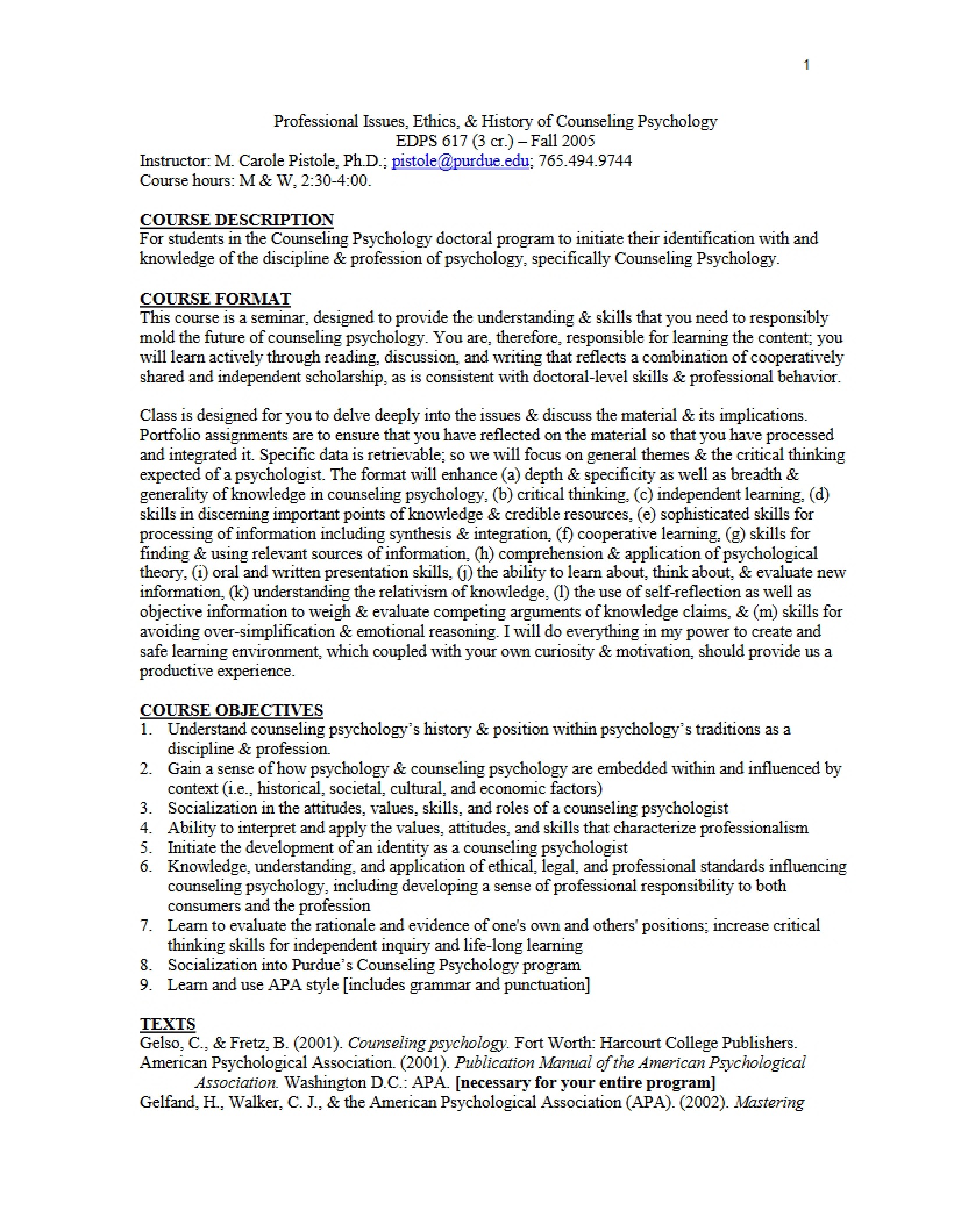 Syllabus