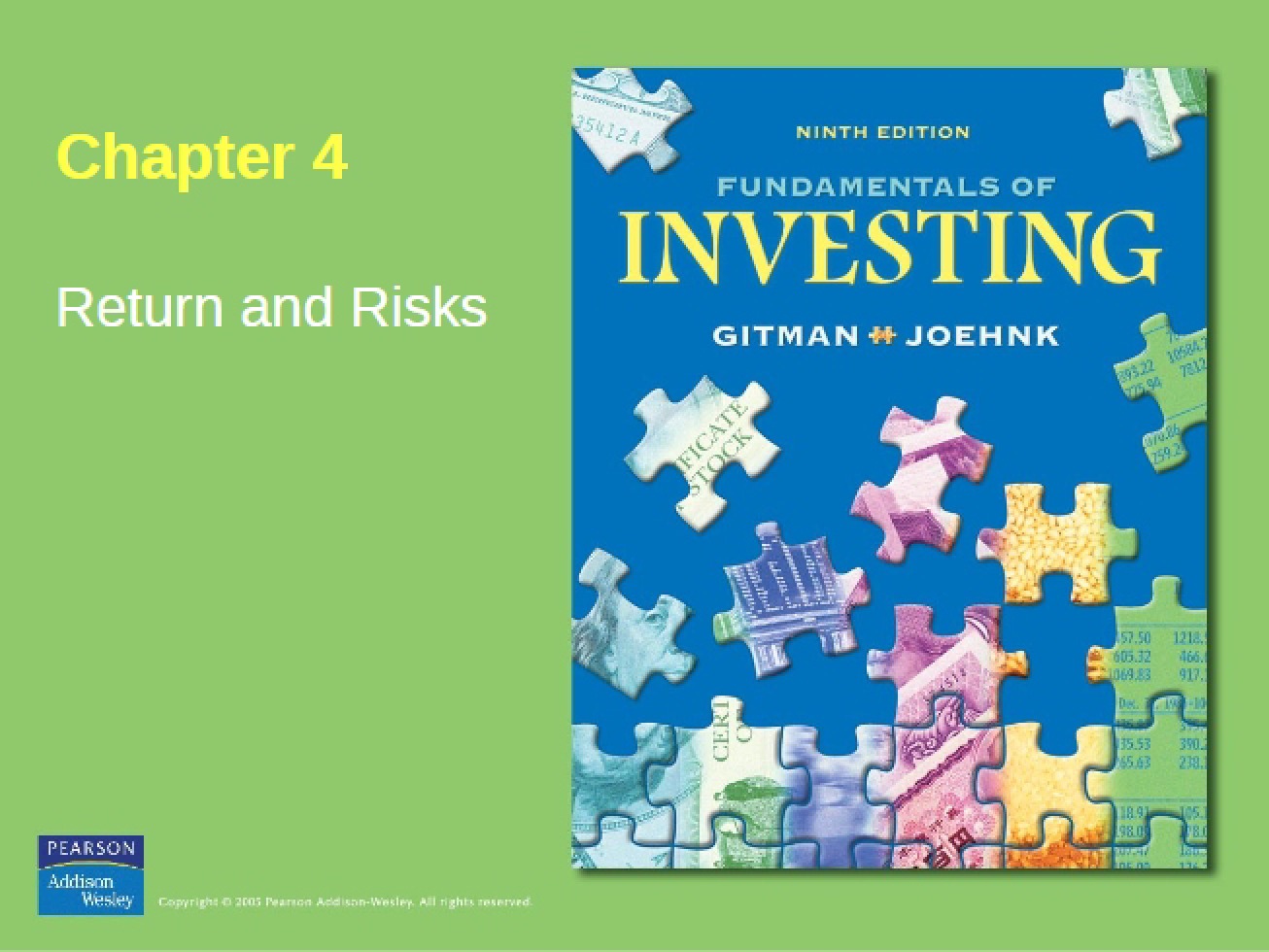 Risks and Returns