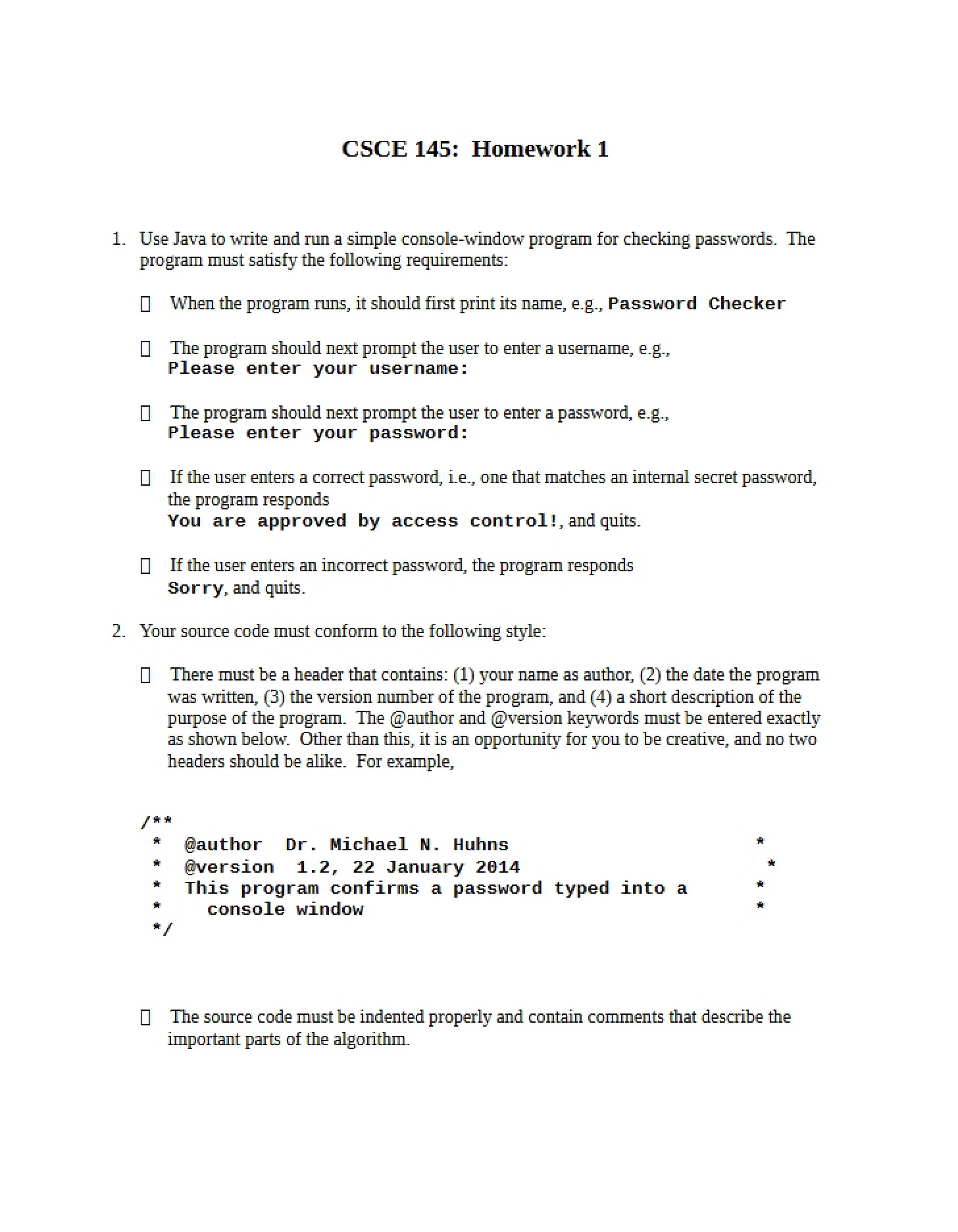 Homework 1