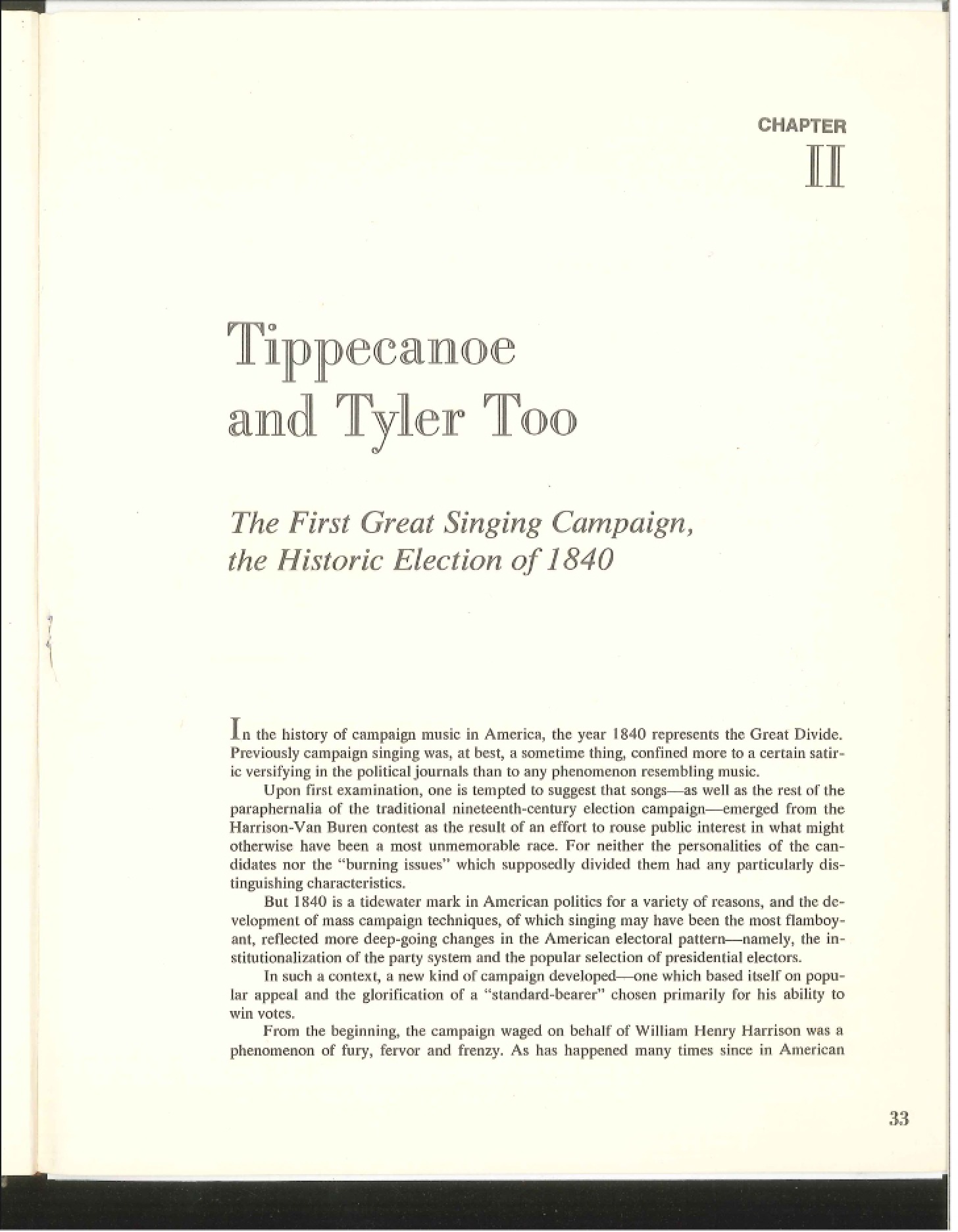 Topic 12d 1840 Campaign Songs