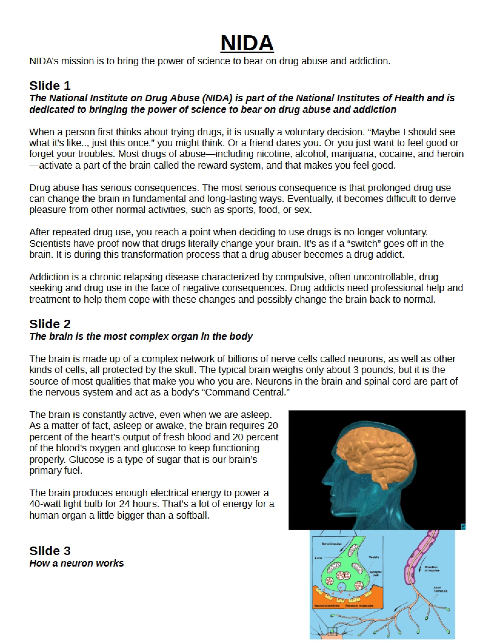 National Institute on Drug Abuse (NIDA)