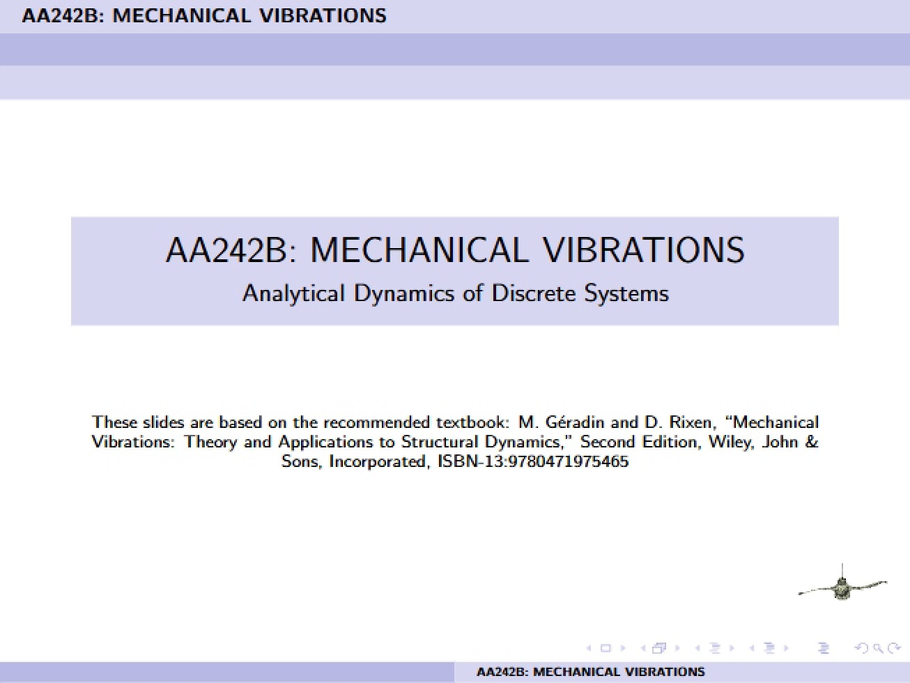 Mechanical Vibrations Study Notes