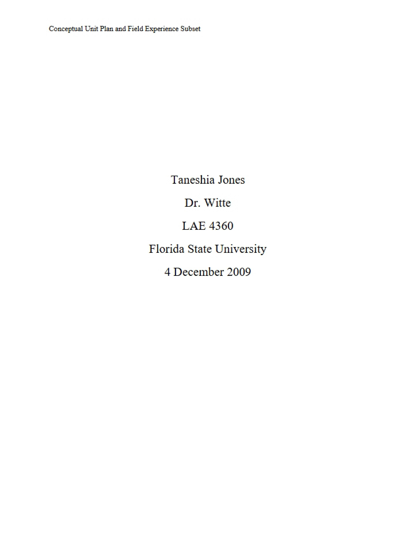 Analysis of Bullying (Jones FSU 2009)