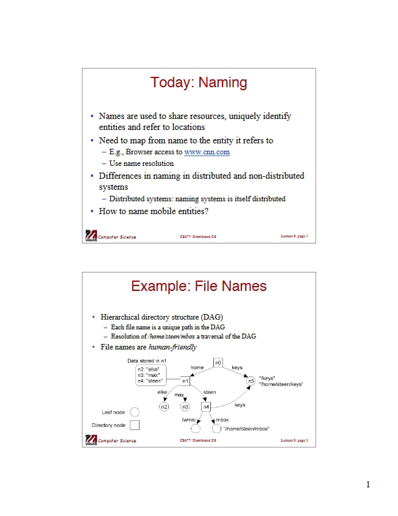 Topic Naming 1