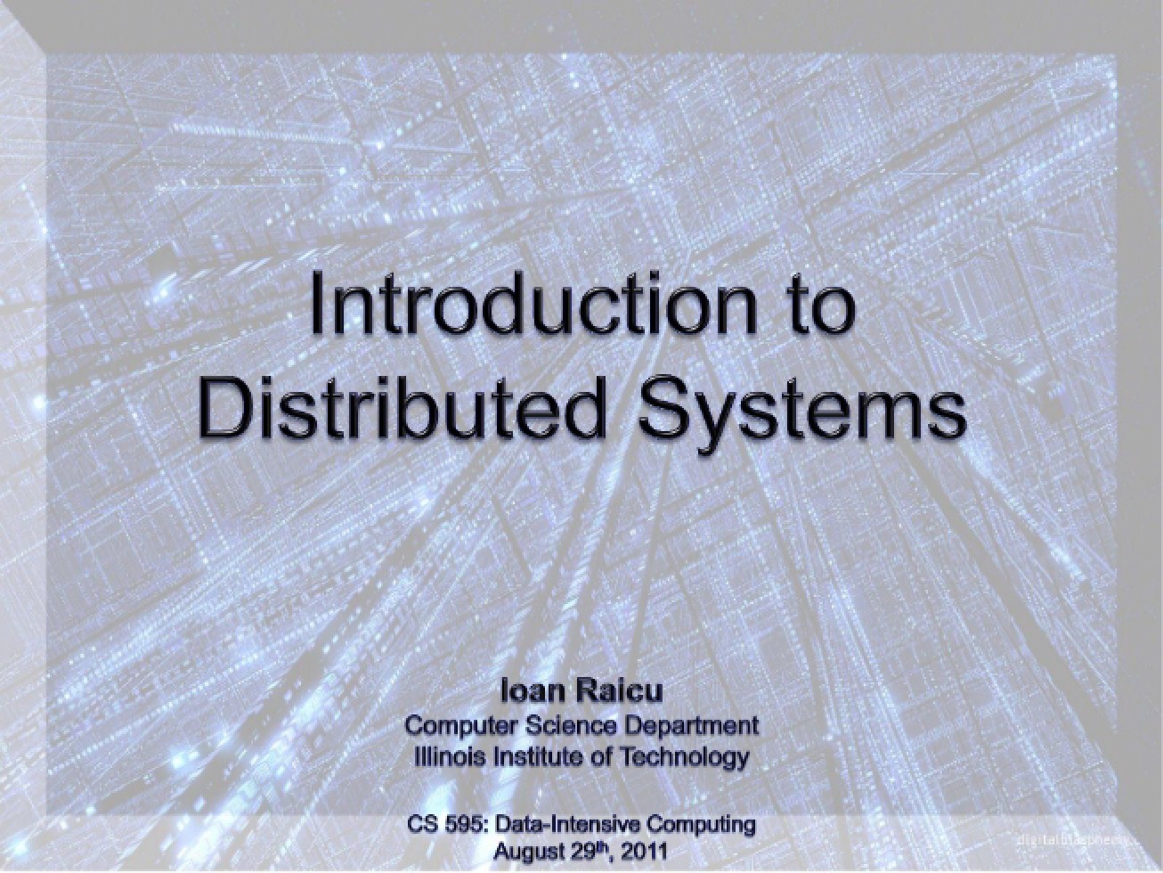 Lecture Content Notes