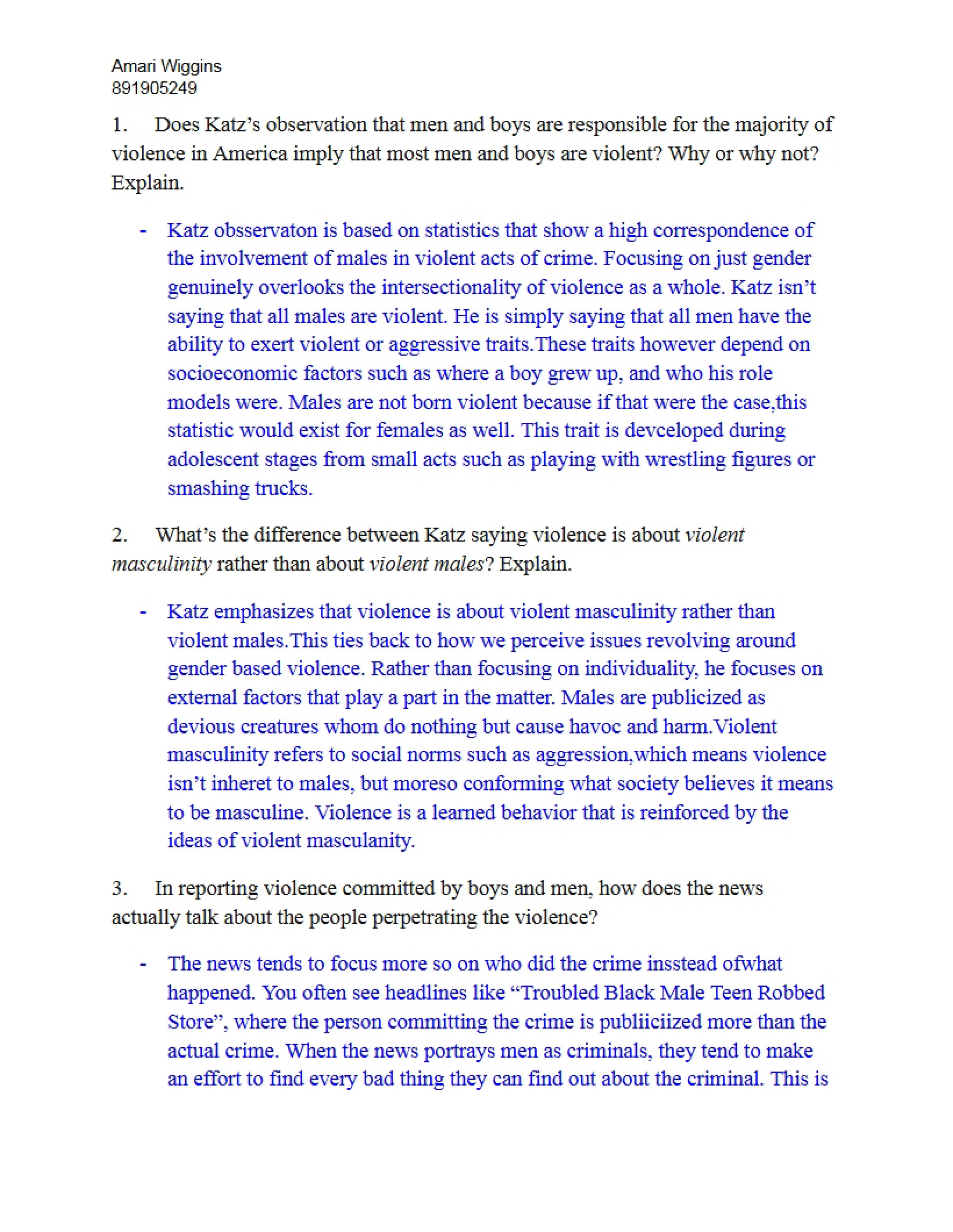 Study Guide for Midterm