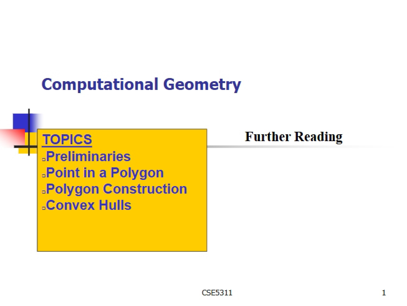 Geometry in Computation