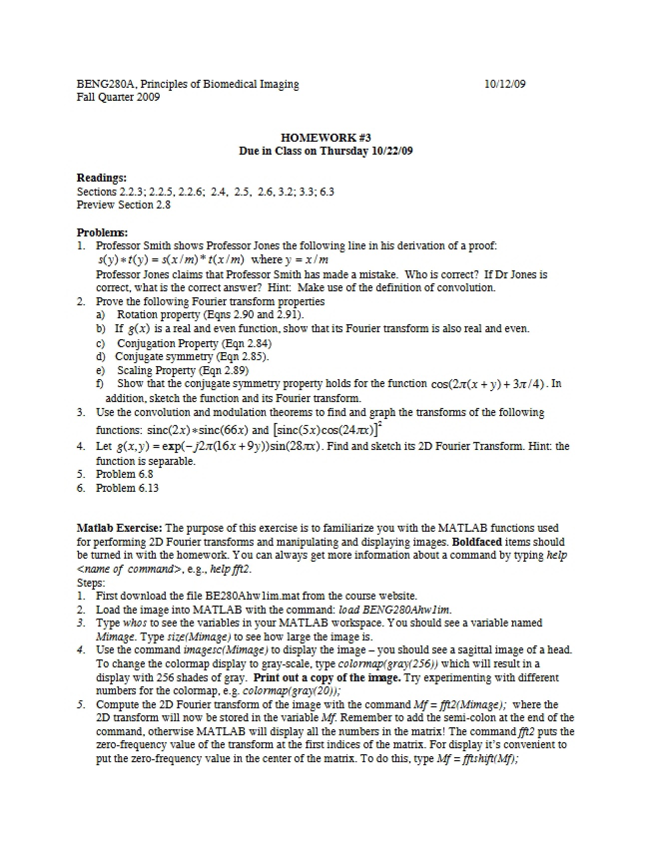 Homework #3