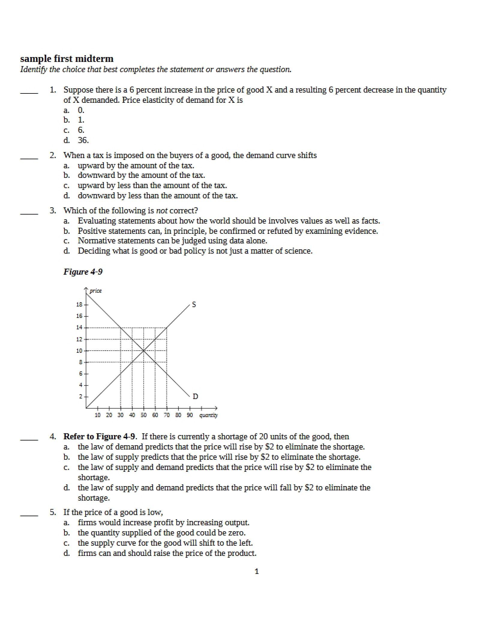 Exam Practice
