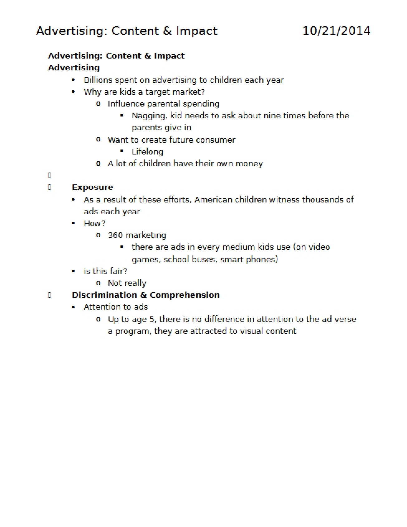 Second Examination Materials