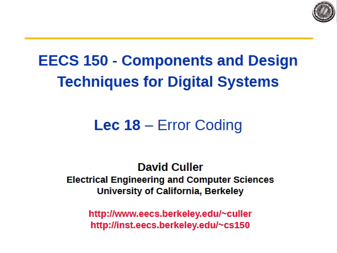 Sequential Logic Review (Lec 24)