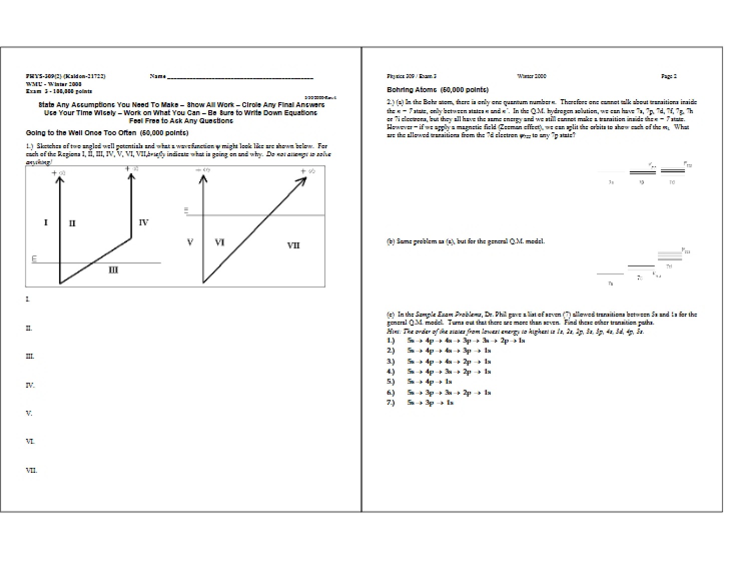 Examination Paper