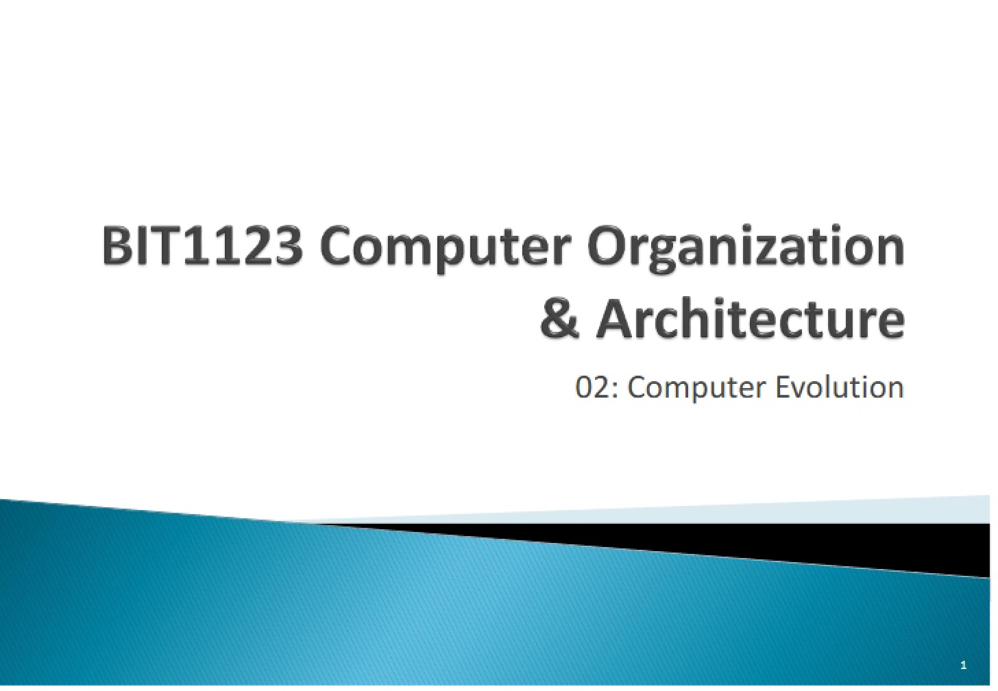 Contemporary Computing