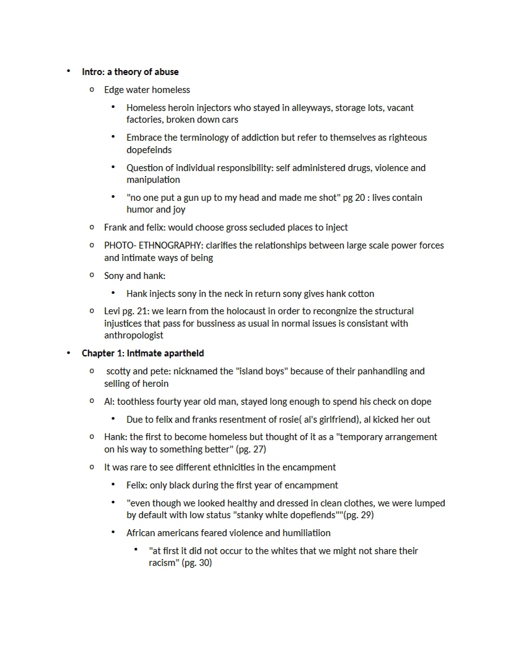 Abuse Theory Introduction