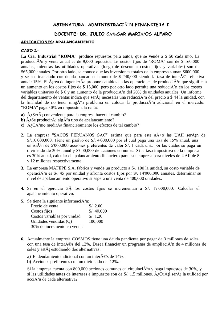 MATH101 - Calculus I Assignment 1