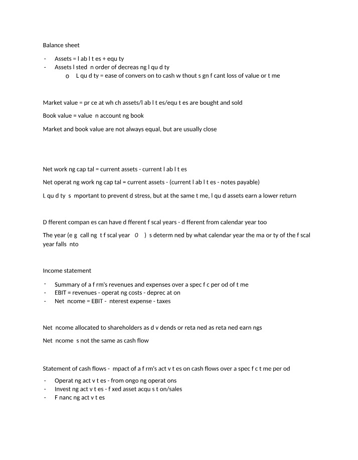 Unit 2 Notes - MGT 3078