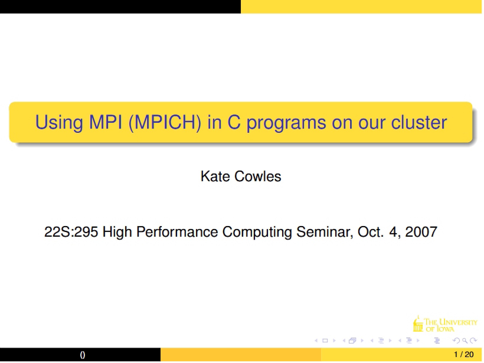 Computing Performance (High)
