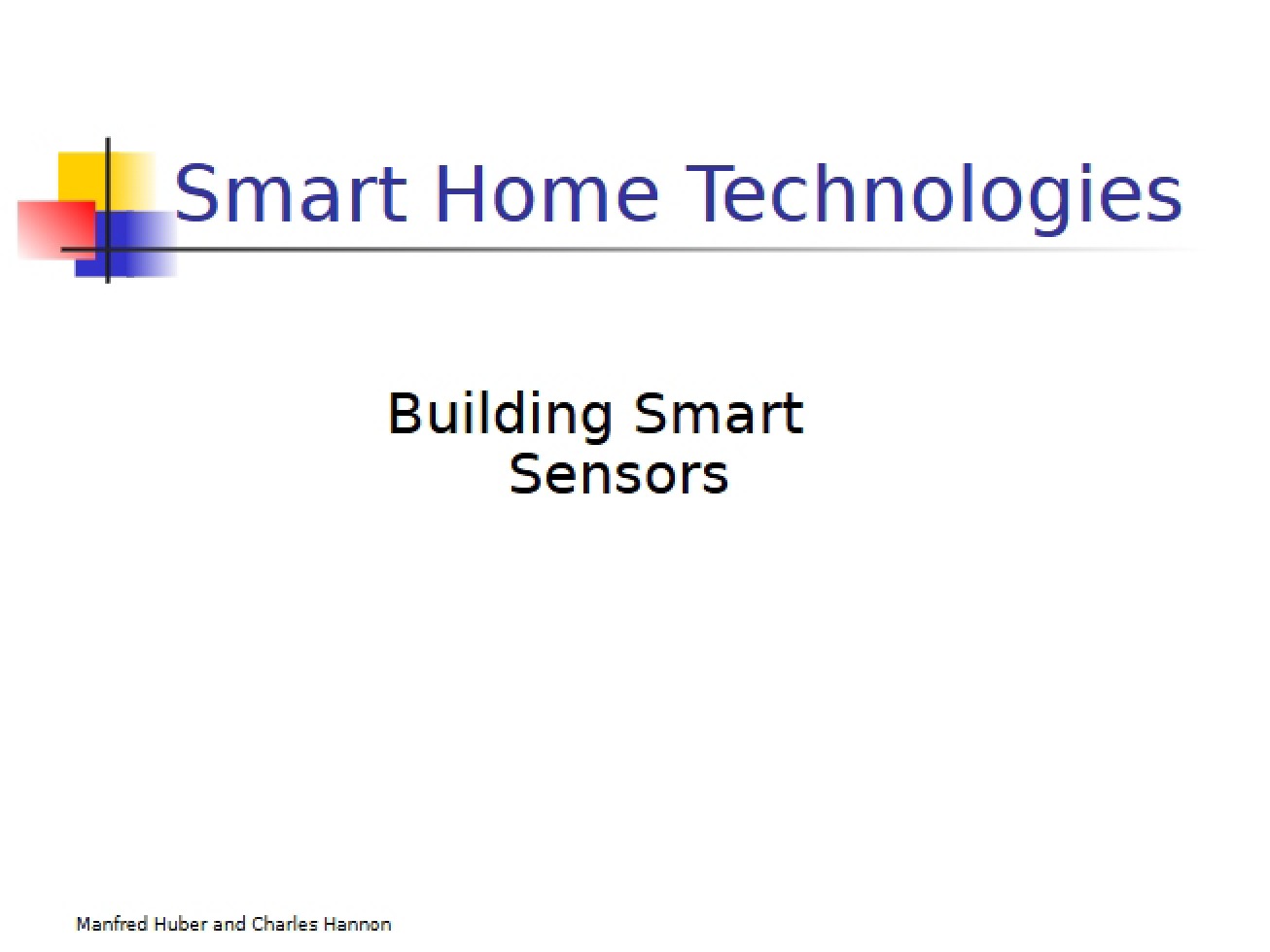 Smart Sensor Construction
