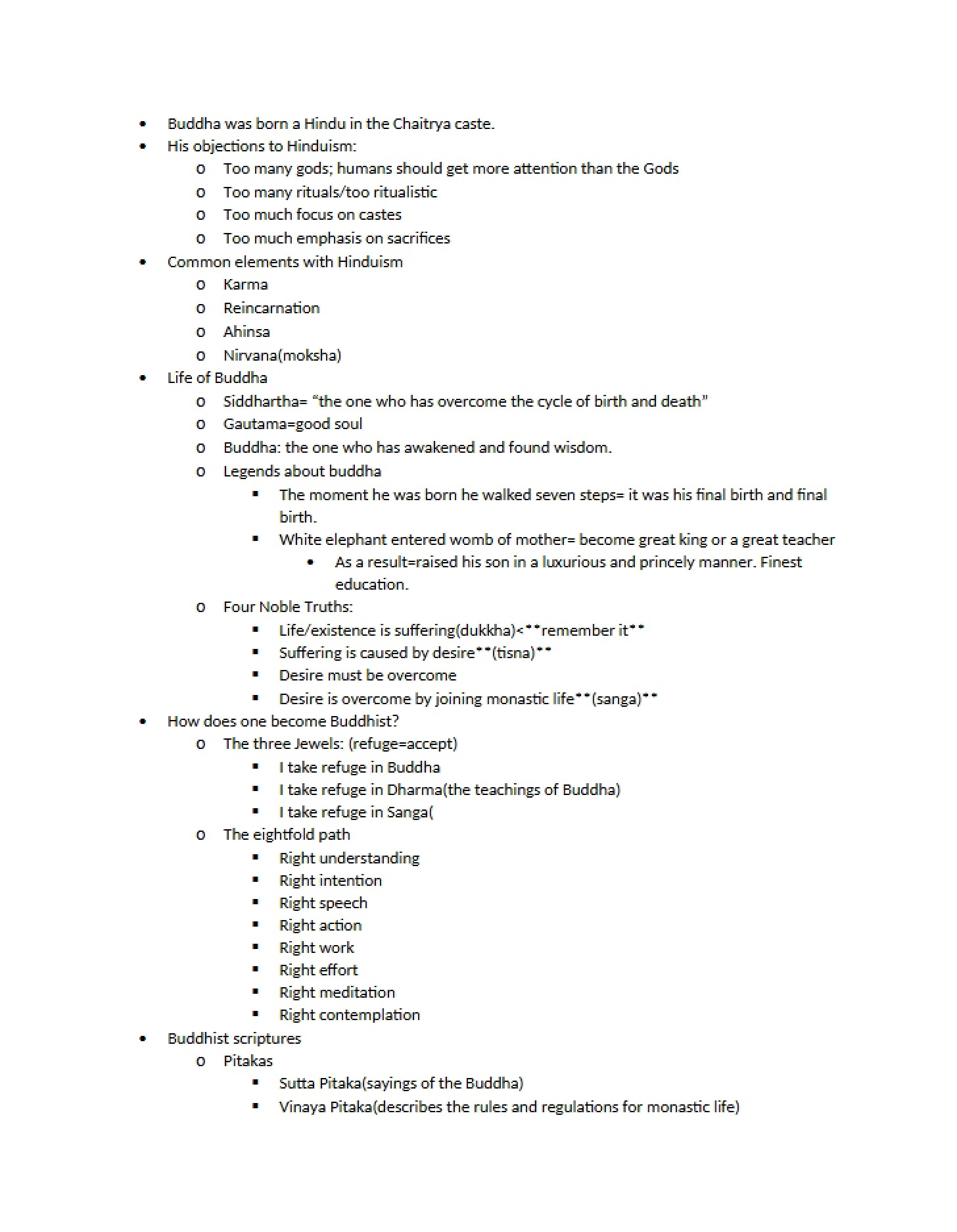 Class Notes