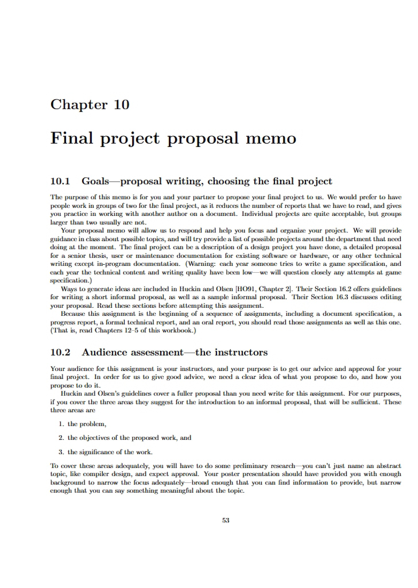 Memo Final Project Proposal