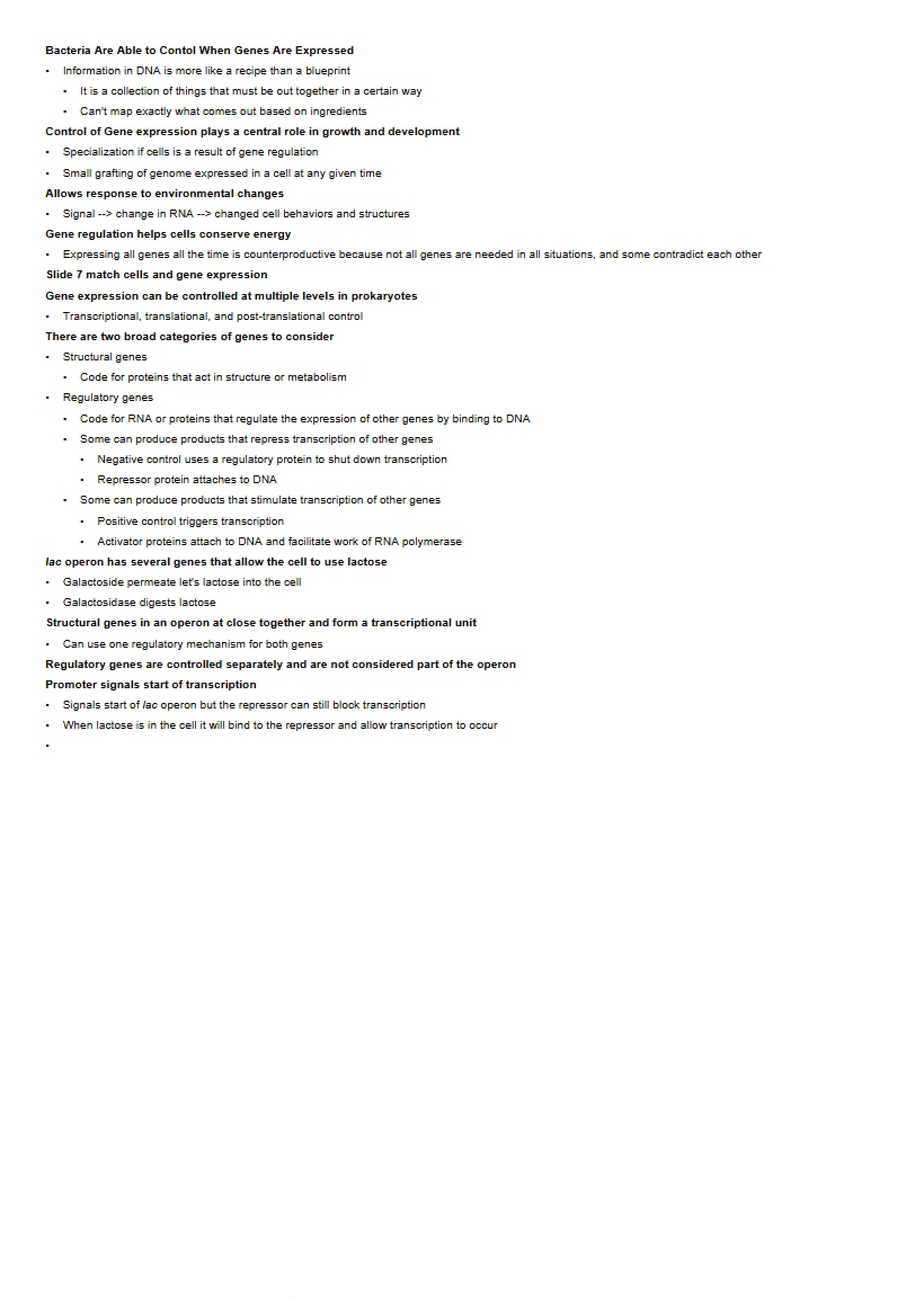 Bacteria Overview