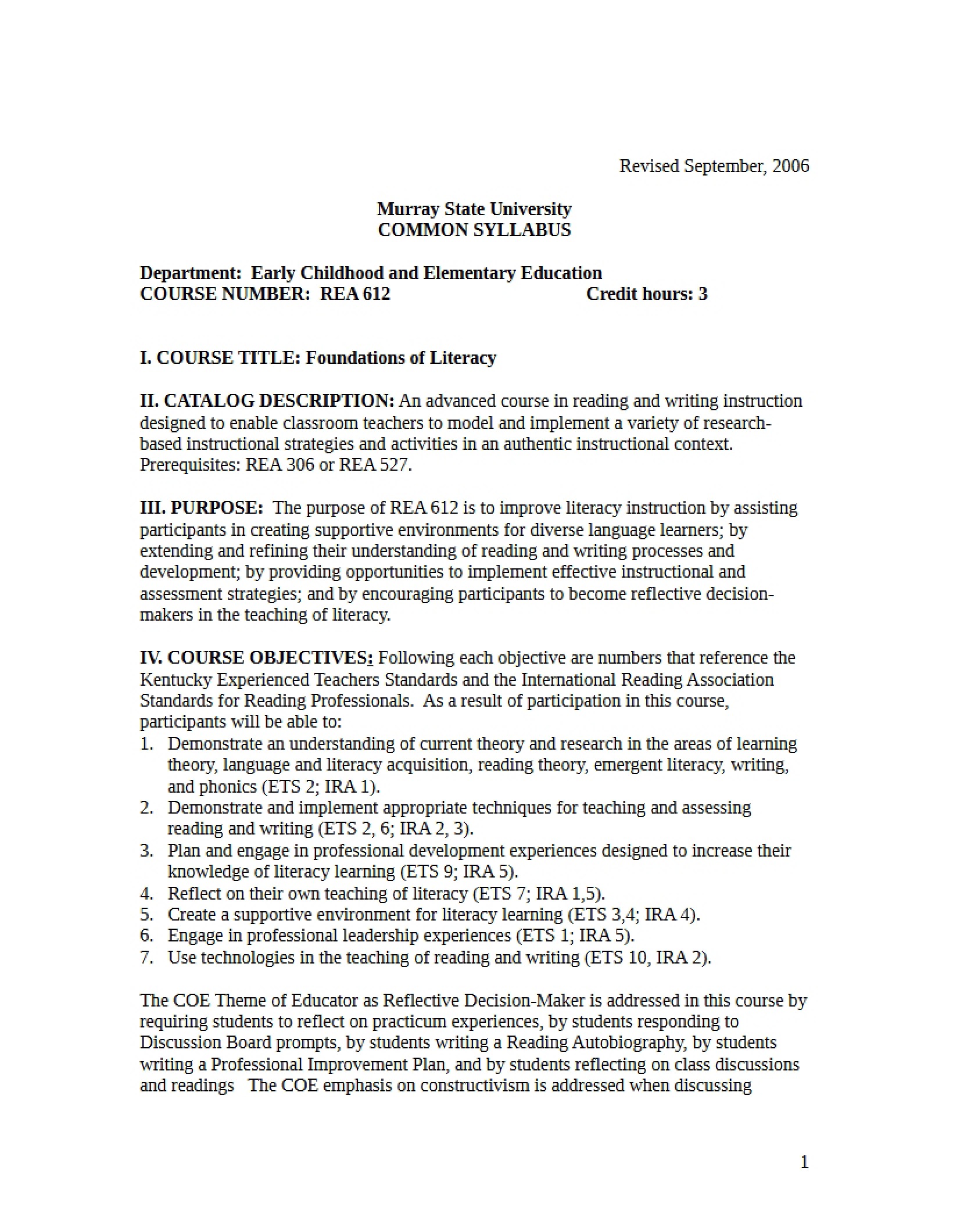 Syllabus