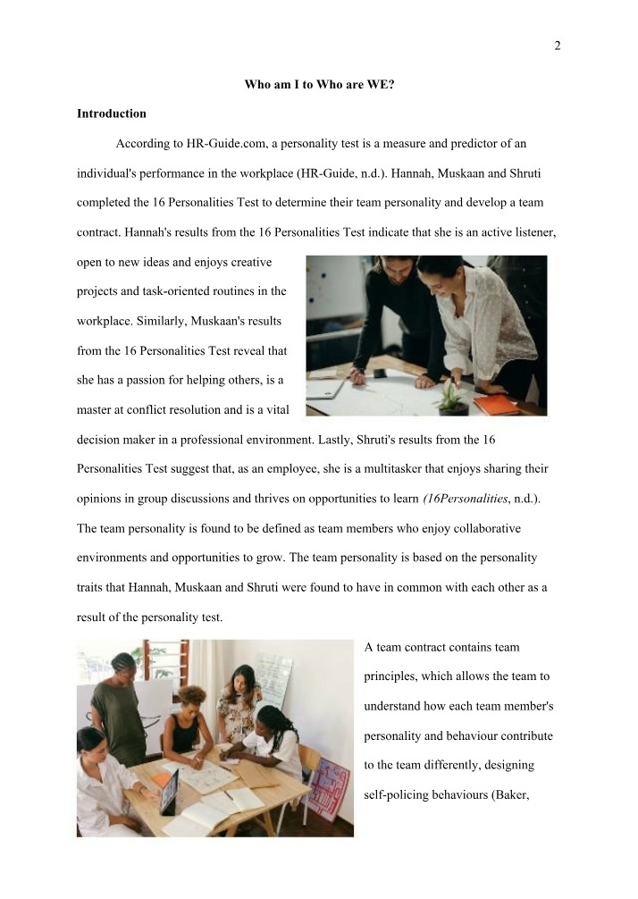 BUSI2204 - CSHR1020 Team Contract