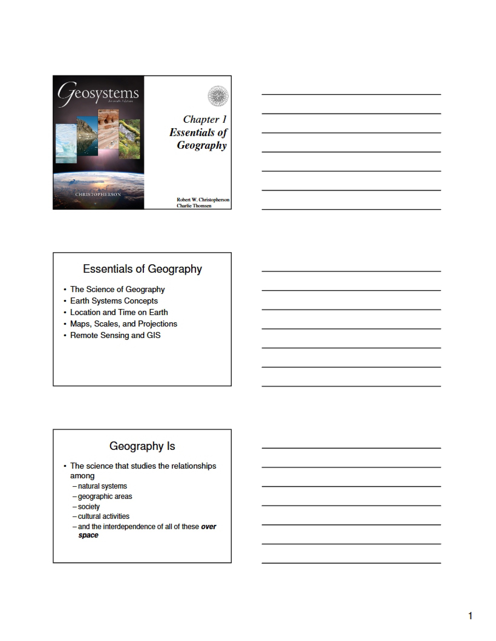 Environmental Systems Exam Guide