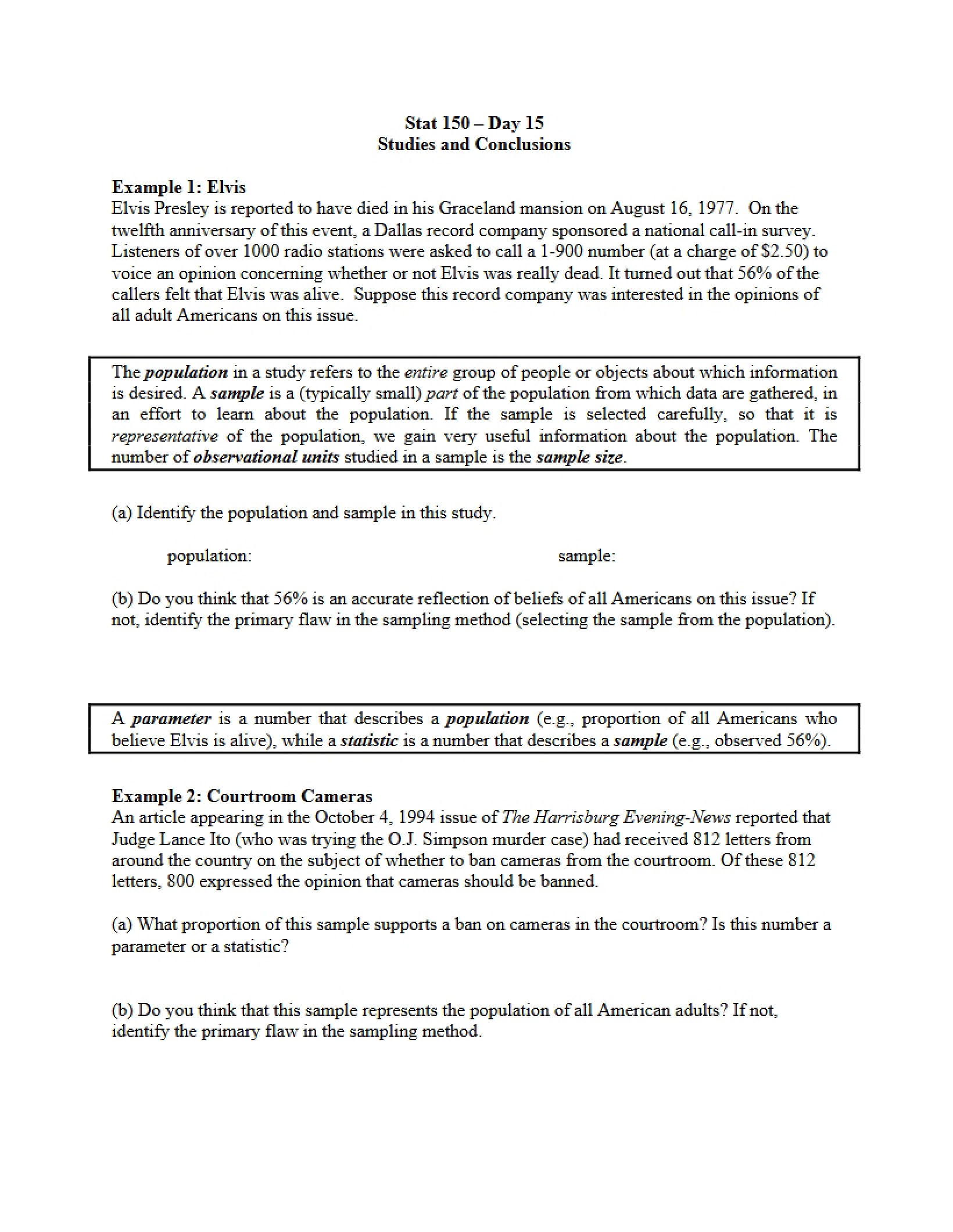 Conclusions and Studies