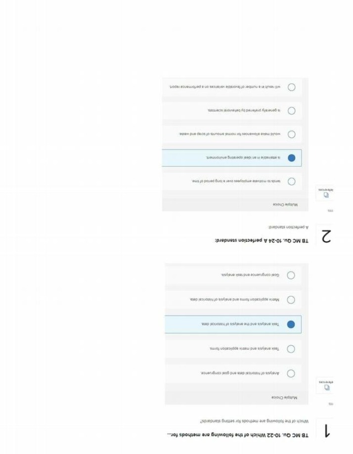 Management by Exception - Material Variances