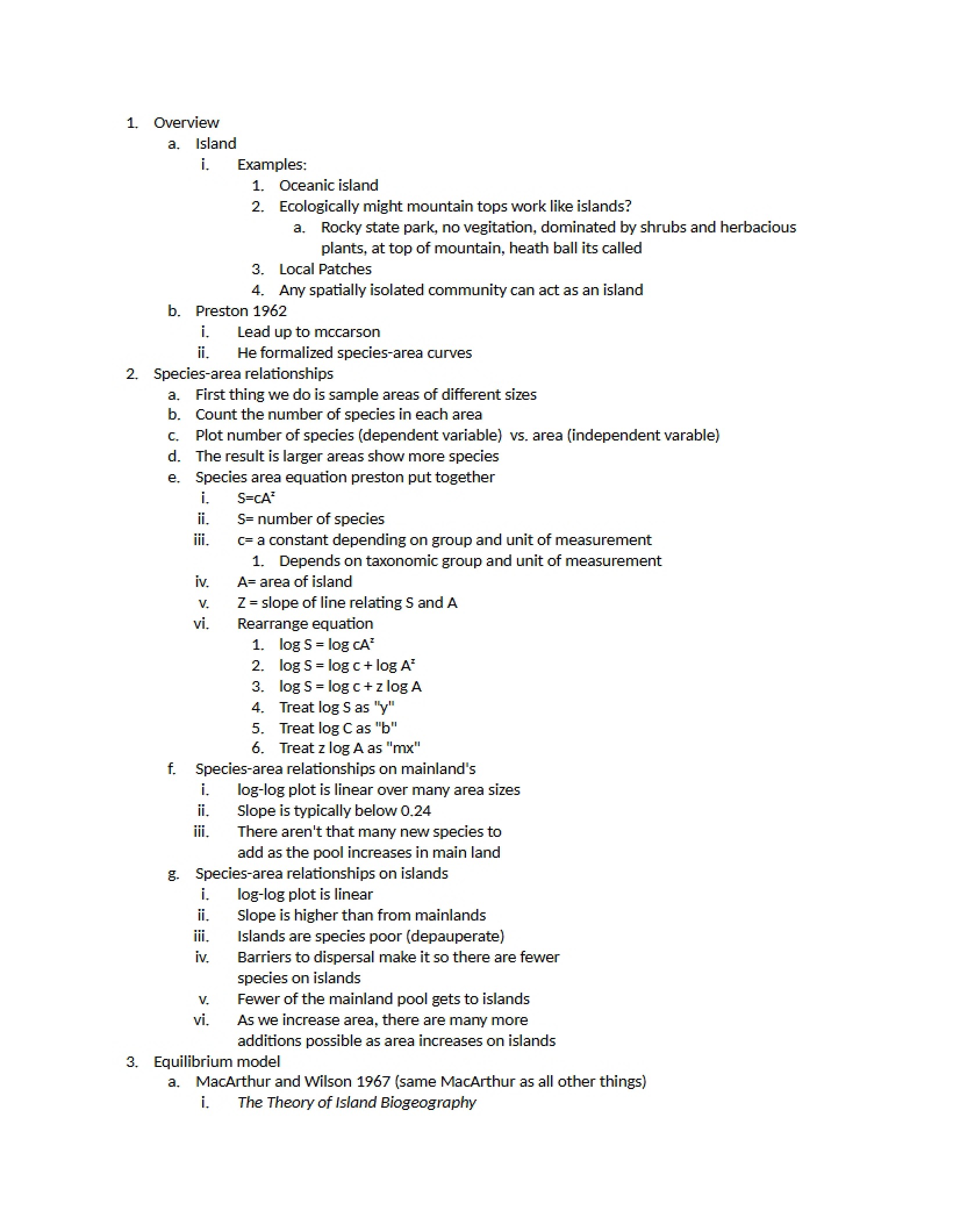 Course Overview
