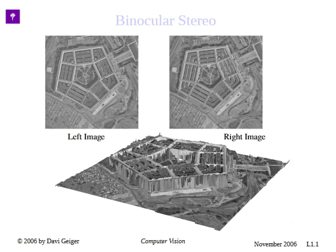 Stereo Vision via Binocular Systems