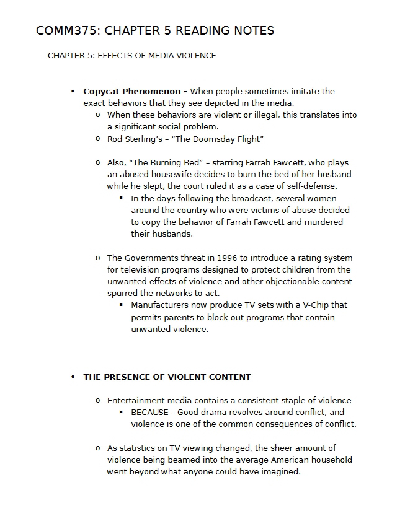 Reading Notes for the Fifth Chapter of the Second Unit
