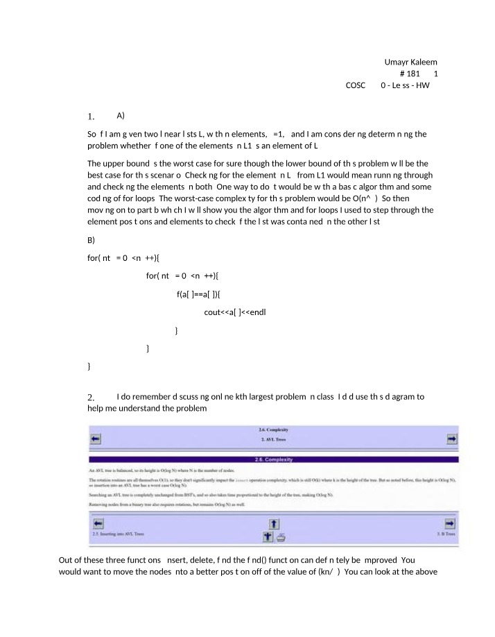 CS301 Assignment 2