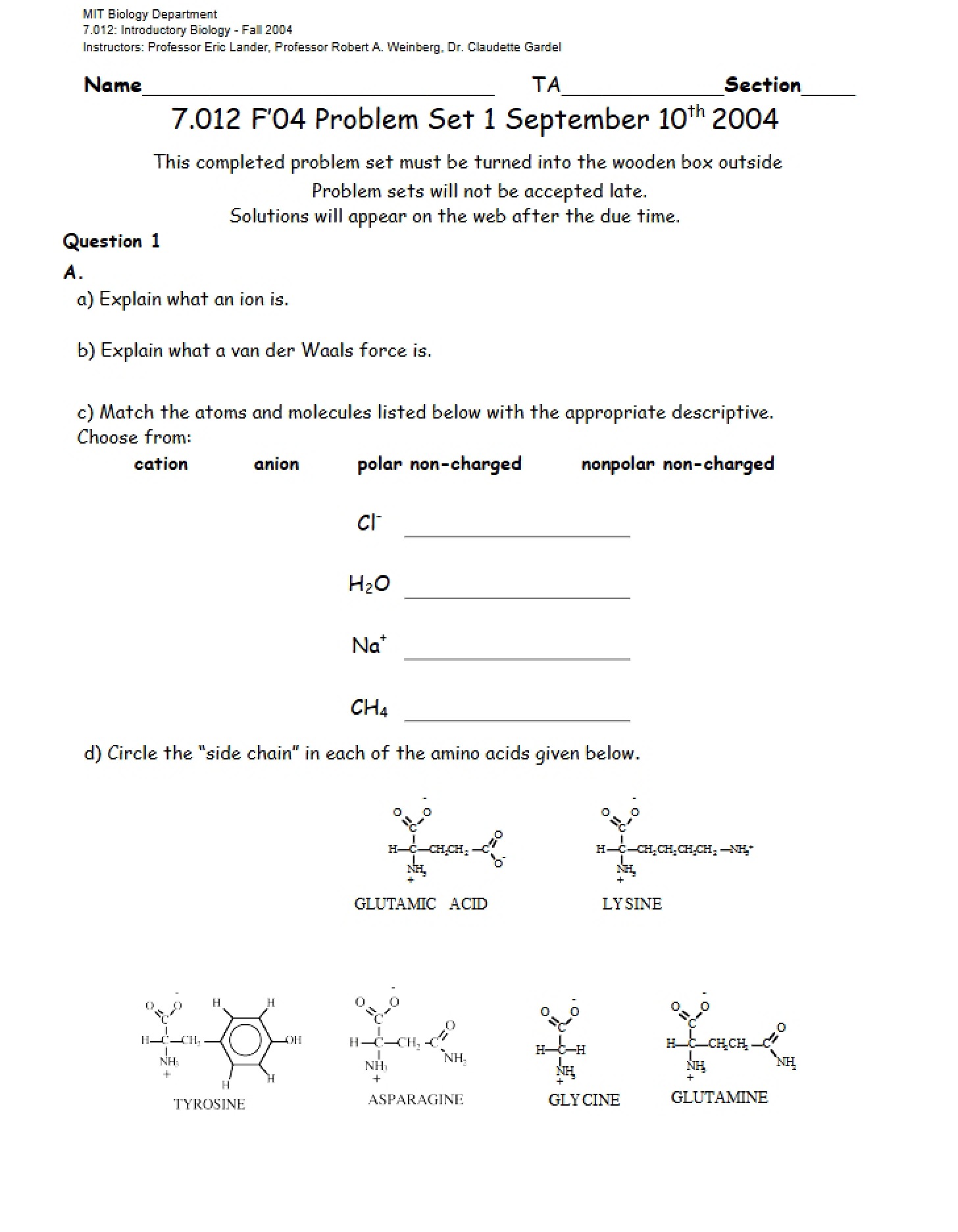 Test Preparation Material