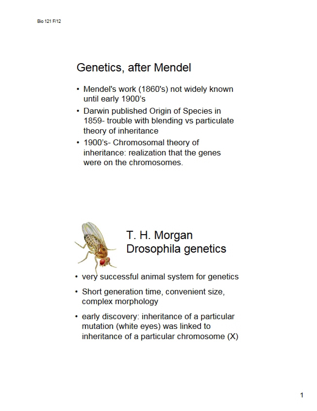 Principles of Genetics