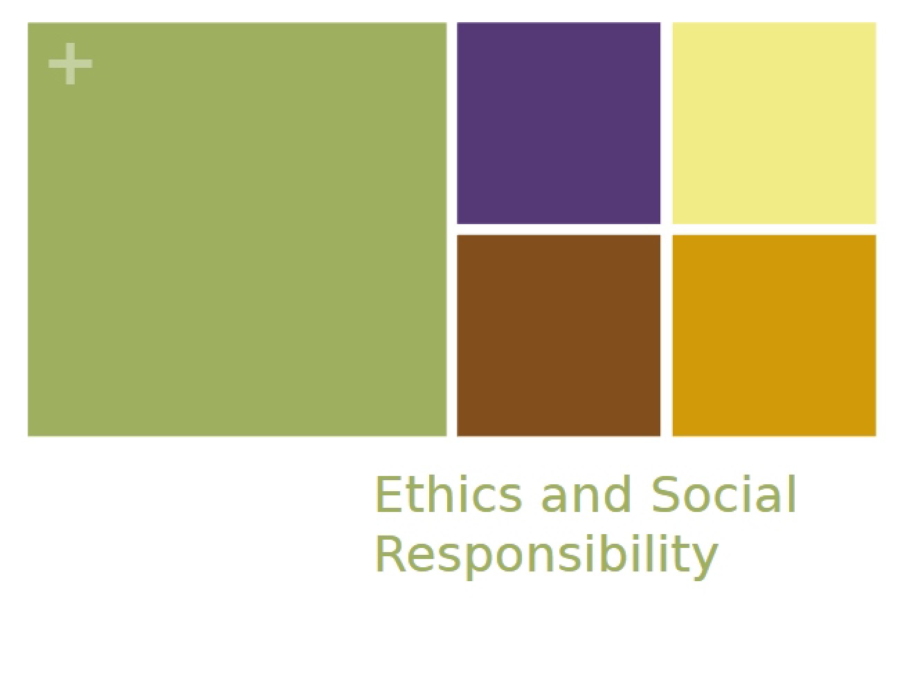 Importance of Ethics and Social Responsibility