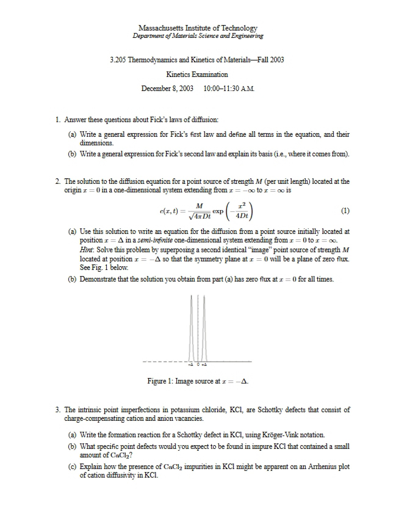 Thermodynamics and Kinetics Review