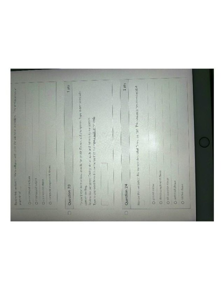 Exercises - Compound Predicates and Past Tense Verbs