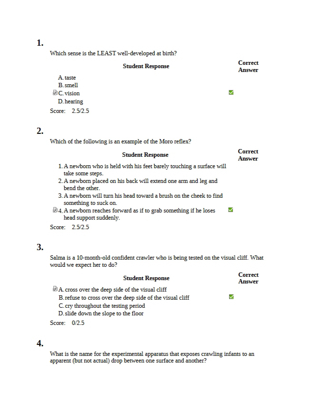 Fourth Study Guide