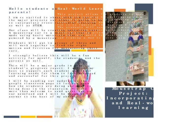 STEM Learning Guide for Mousetrap Car Project