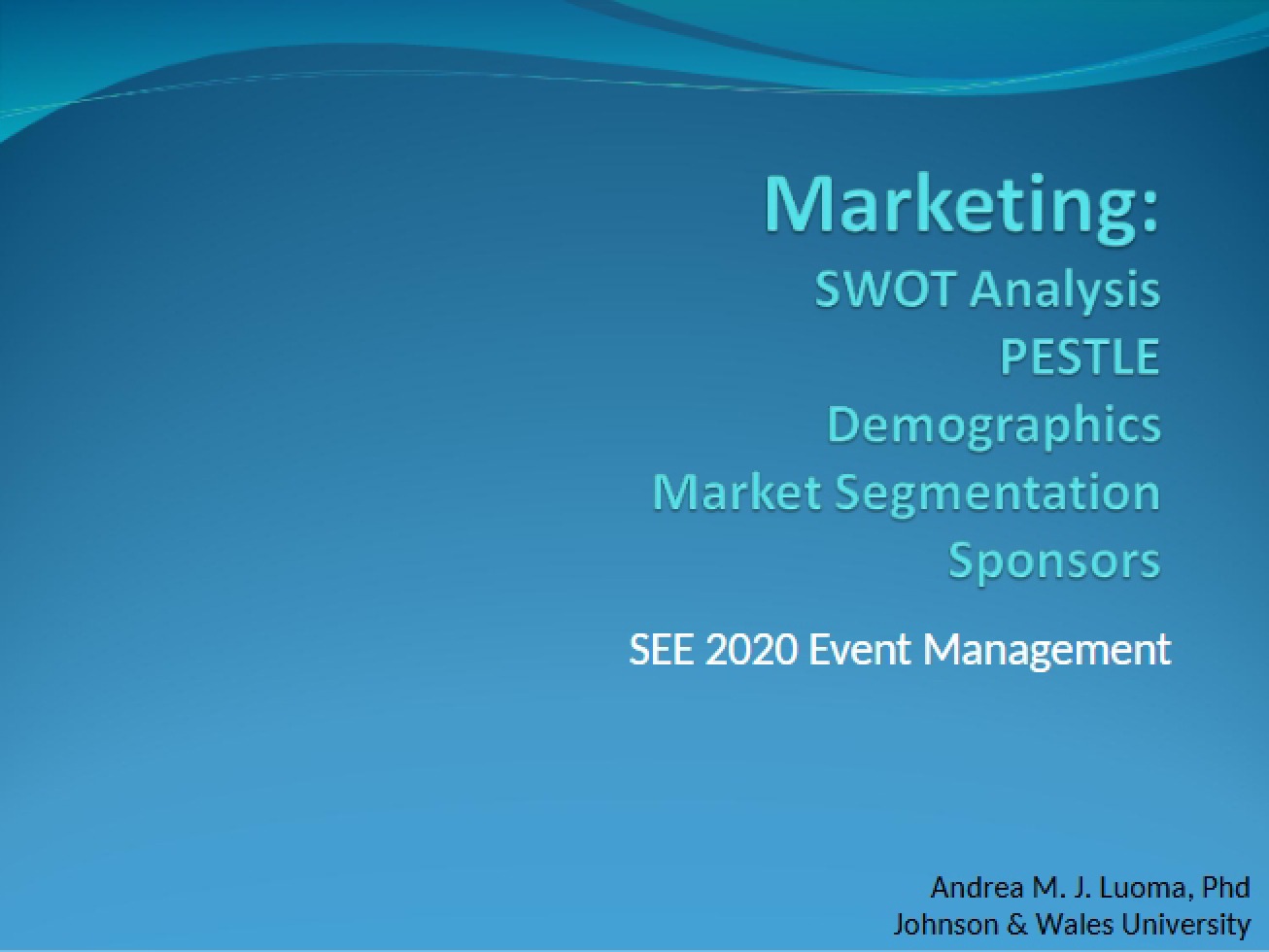 Introduction to Marketing Principles