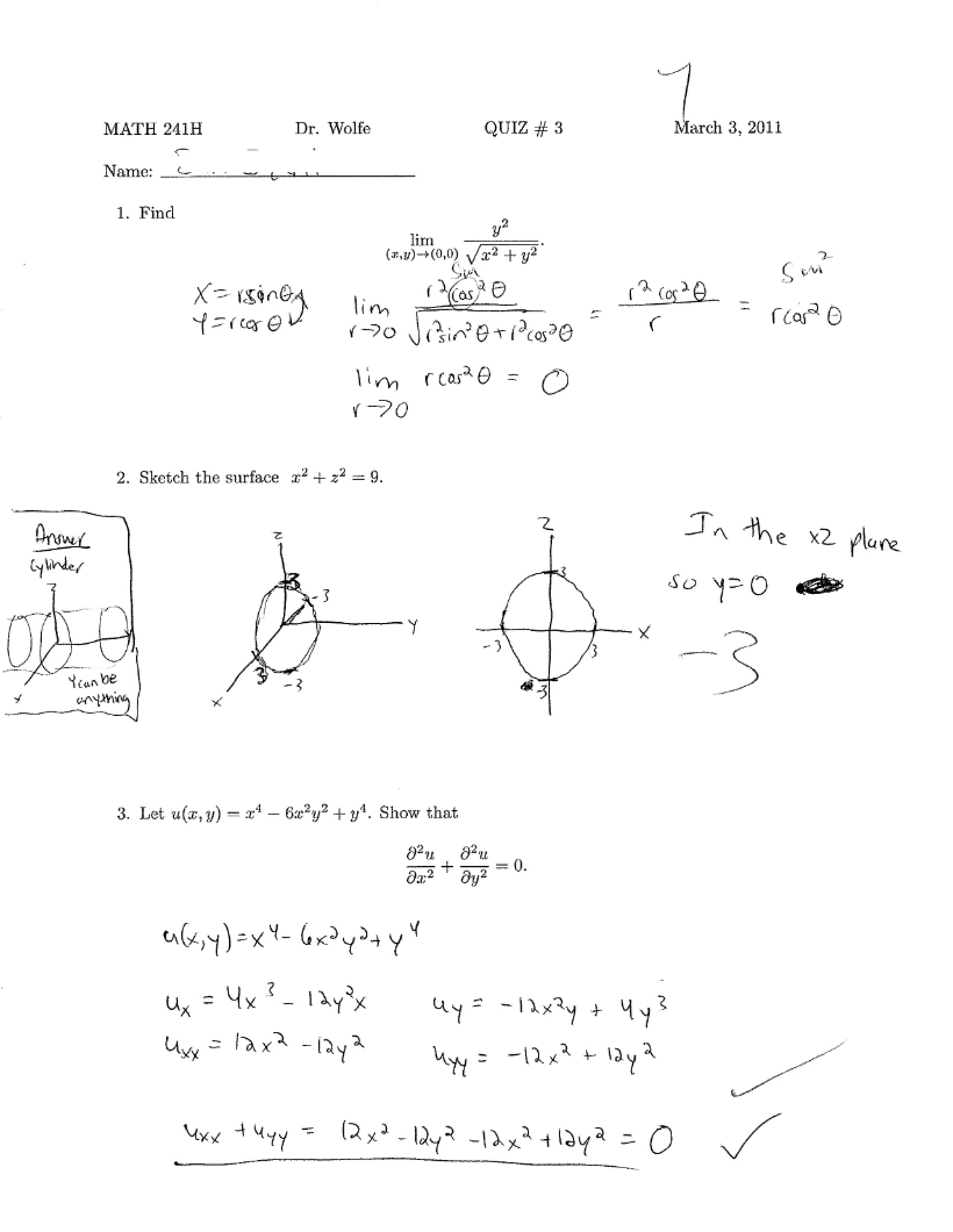 Third Quiz